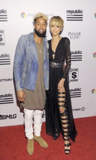 Odell Beckham, Jr. And Zendaya Hang Out On Grammy Night