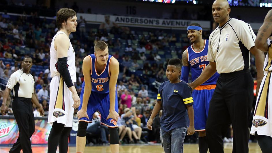 Carmelo Anthony:  Kid Running Onto Court 'Definitely A Security Issue'