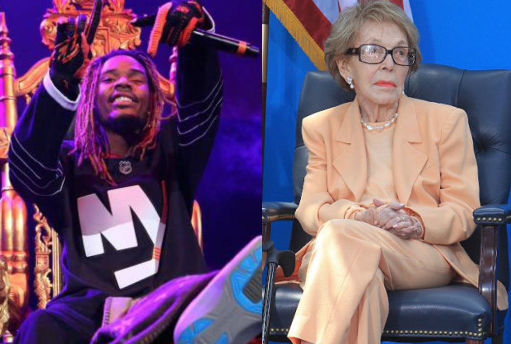 Petition Circulates For Fetty Wap To Perform At Nancy Reagan’s Funeral