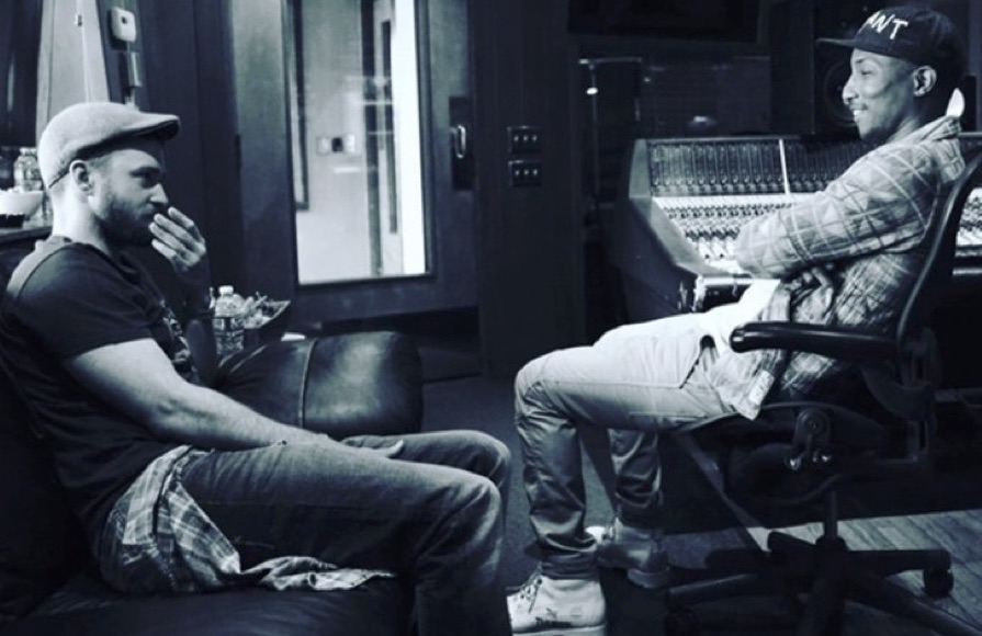 Justin Timberlake And Pharrell Team Up Again
