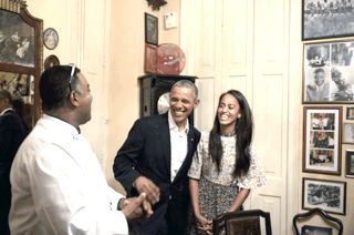 First Family Visits Cuba