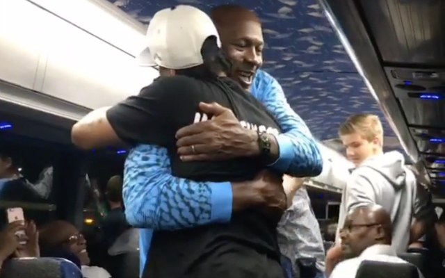 Michael Jordan Congratulates Allen Iverson On Making HOF
