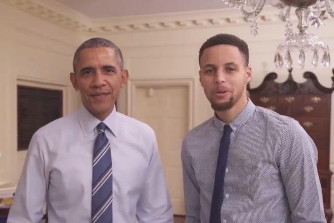 President Obama Recruits Superstar Steph Curry For My Brother’s Keeper Initiative