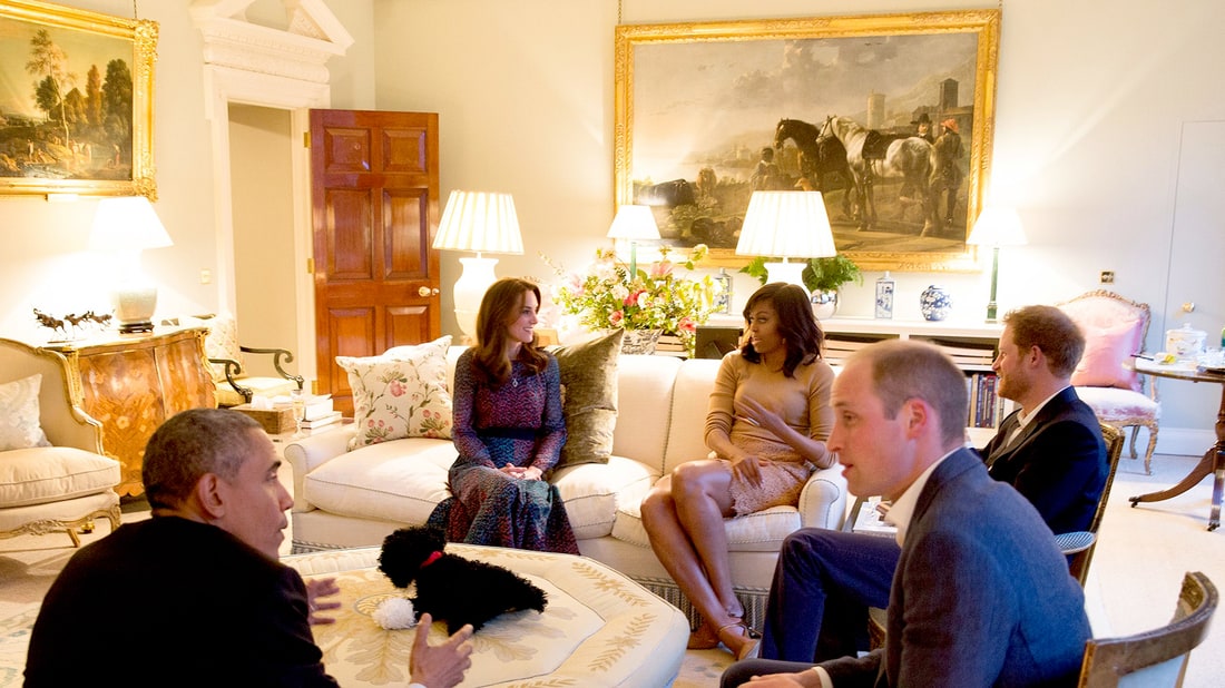 The British Royals Hid Name Of Painting For The Obamas’ Visit
