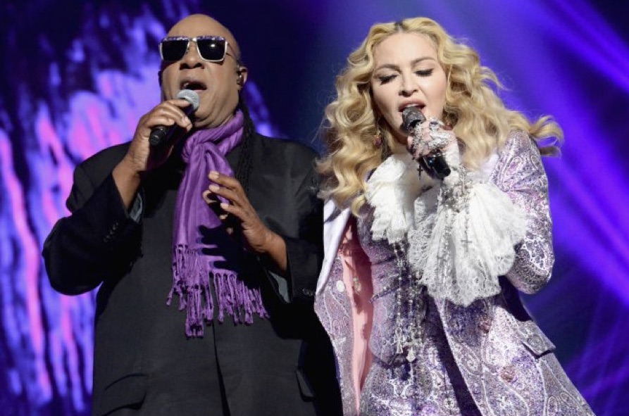 After Much Controversy: Stevie Wonder Joined Madonna For Prince Tribute At Billboard Awards