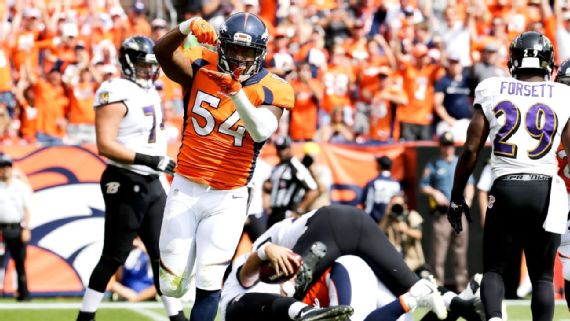 LB Brandon Marshall, Broncos agree to 4-year, $32M extension