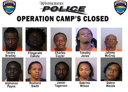 Law Enforcement Agencies Arrest 10 For Illegal Alcohol, Drug Sales
