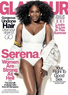 Serena Addresses Drake Curse In Glamour Mag Cover Story