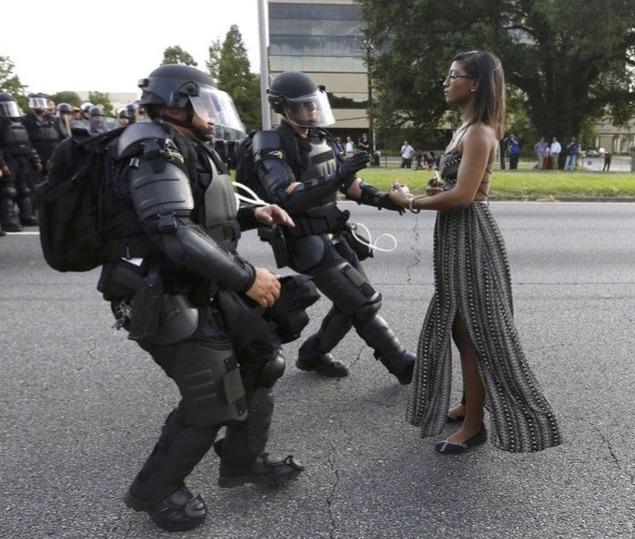 Black Lives Matter Protest Photo Says It All: Called Legendary