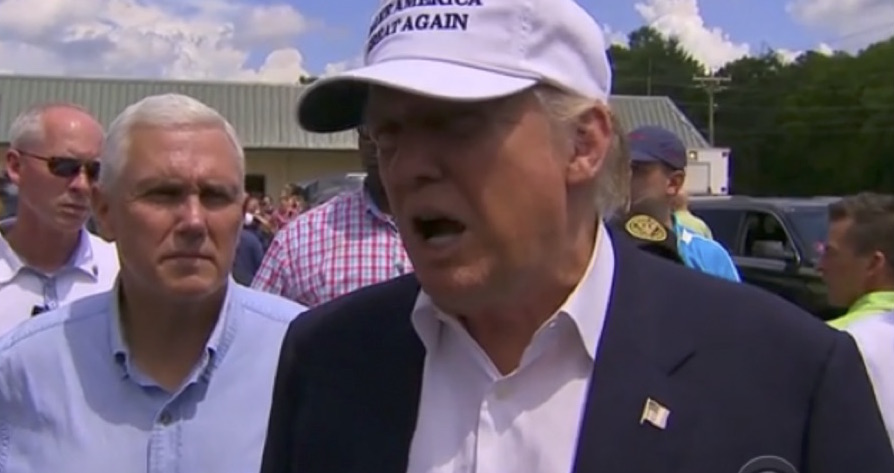 President To Visit Flood Ravaged Baton Rouge Tuesday; Trump Used Disaster As Photo-Op