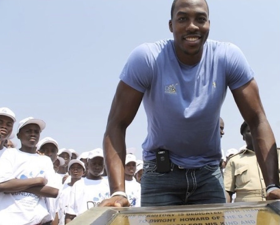 NBA Star Dwight Howard Donates Money To Help African Girls Go To School