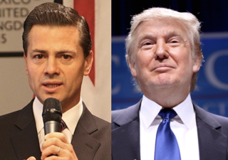 Trump Now Trying To Act Presidential: Meeting With President Of Mexico