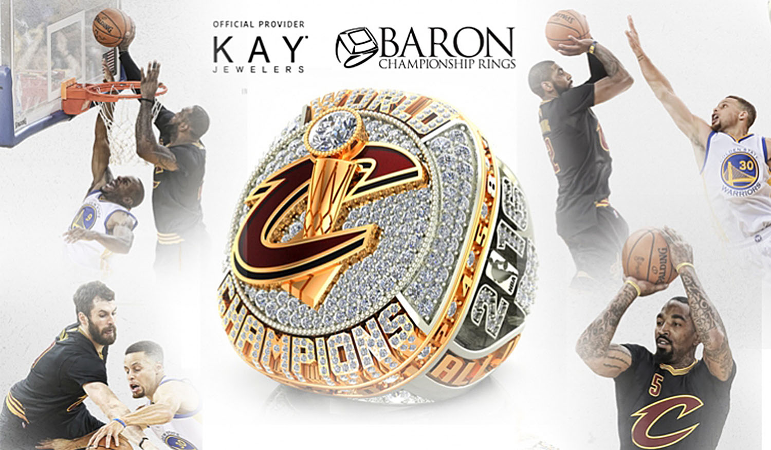 2016 NBA Champion Cleveland Cavaliers Receive Rings In Opening Night Ceremony