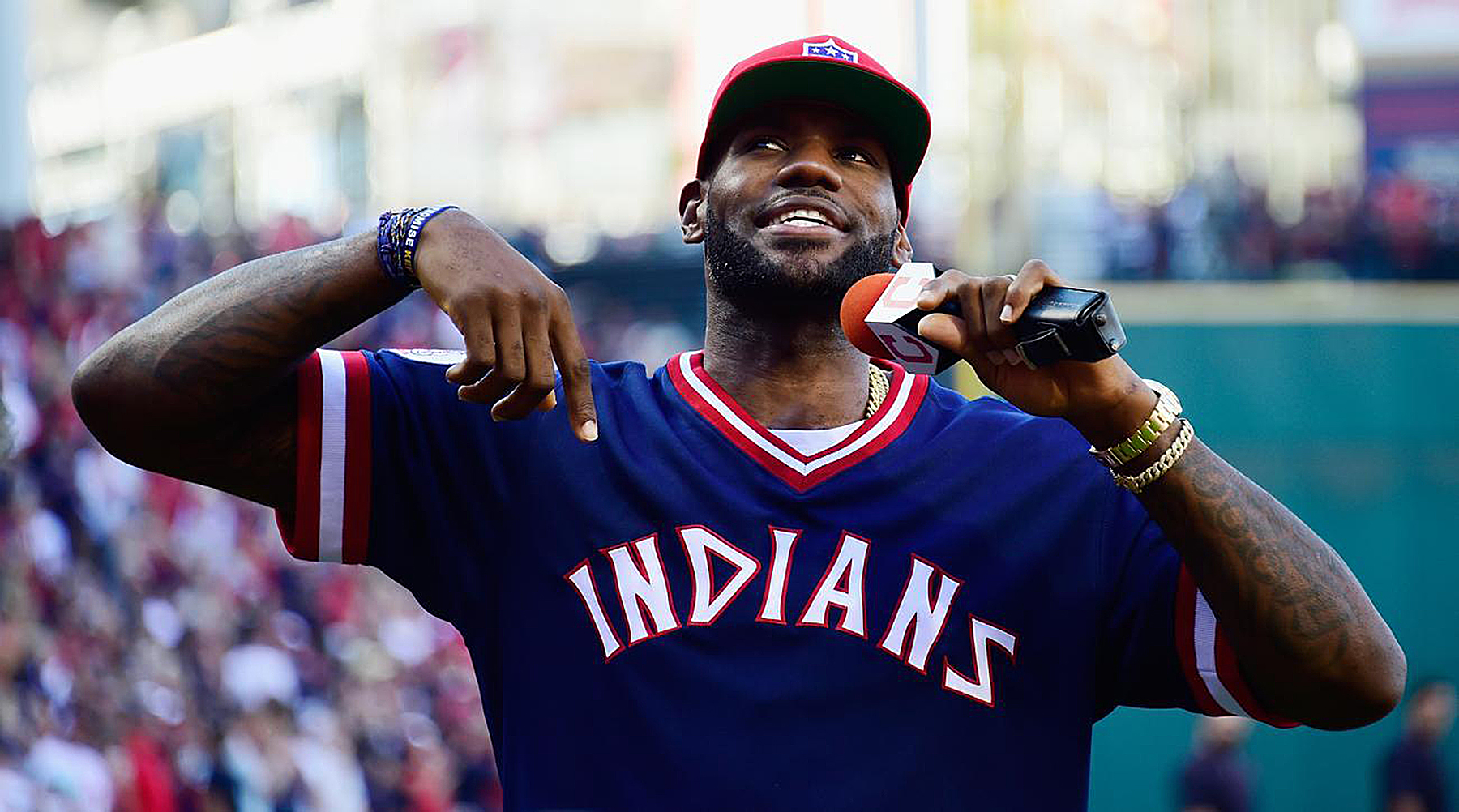 LeBron James Congratulates Indians On World Series Berth