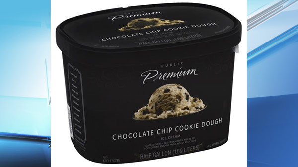Publix Premium Chocolate Chip Cookie Dough Ice Cream Pulled From Stores