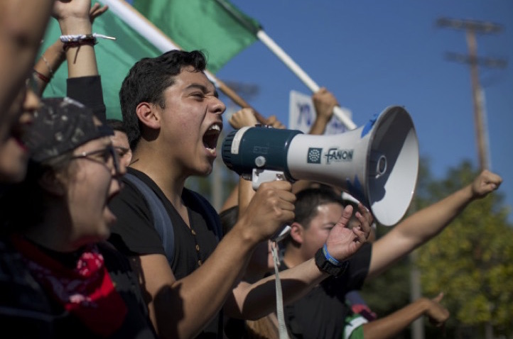 High School Students In Several States Protesting Against Trump Election