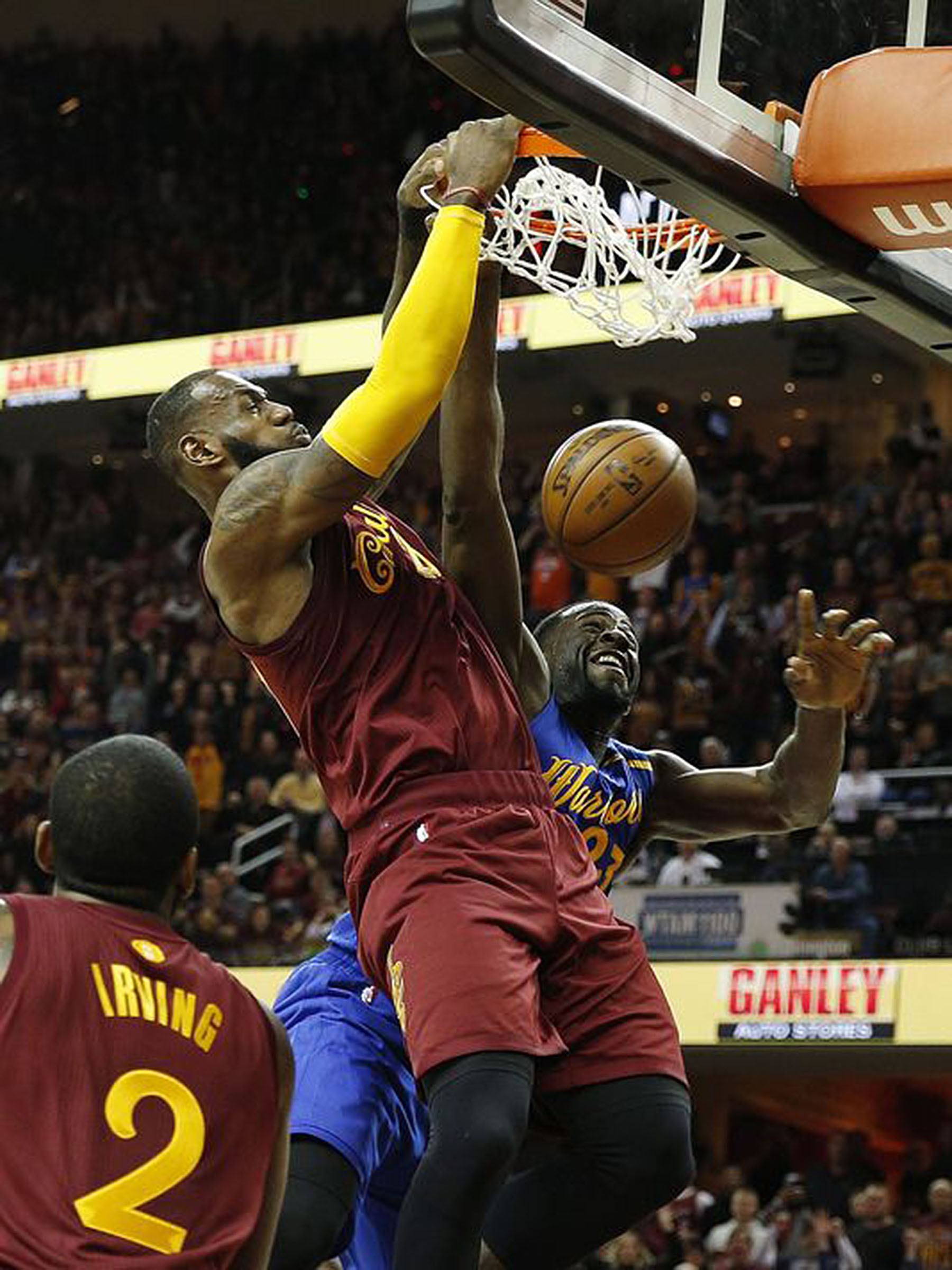 LeBron James, Kyrie Irving Save Christmas In Cleveland