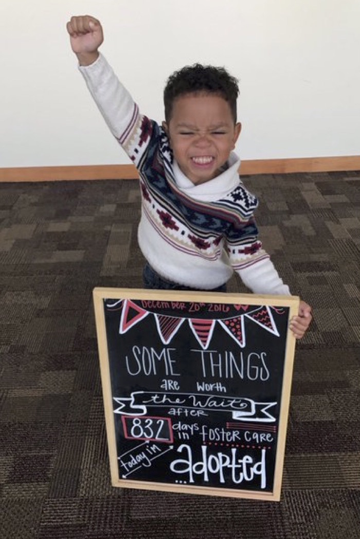 Foster Child’s Adoption Photo Goes Viral