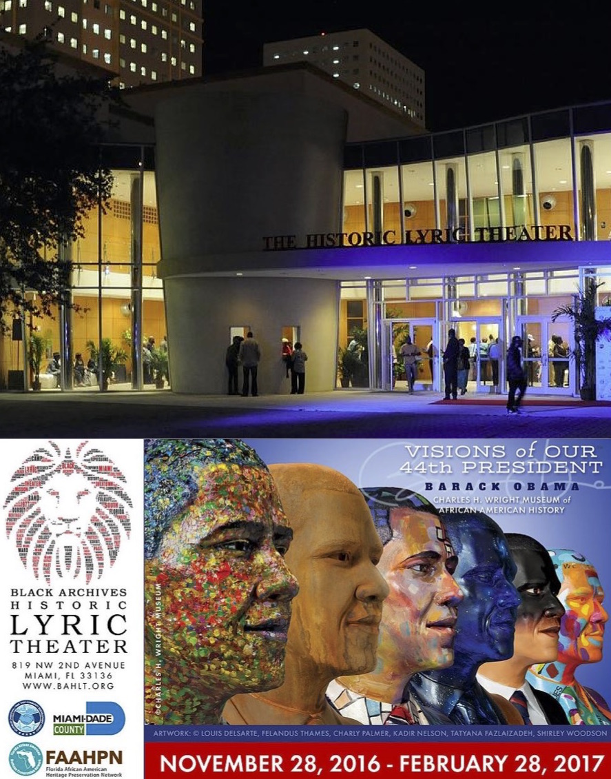 Miami History And Research Foundation Celebrates 40th Year With Exhibit Of 44 Busts Of President Obama Created By Black Artists