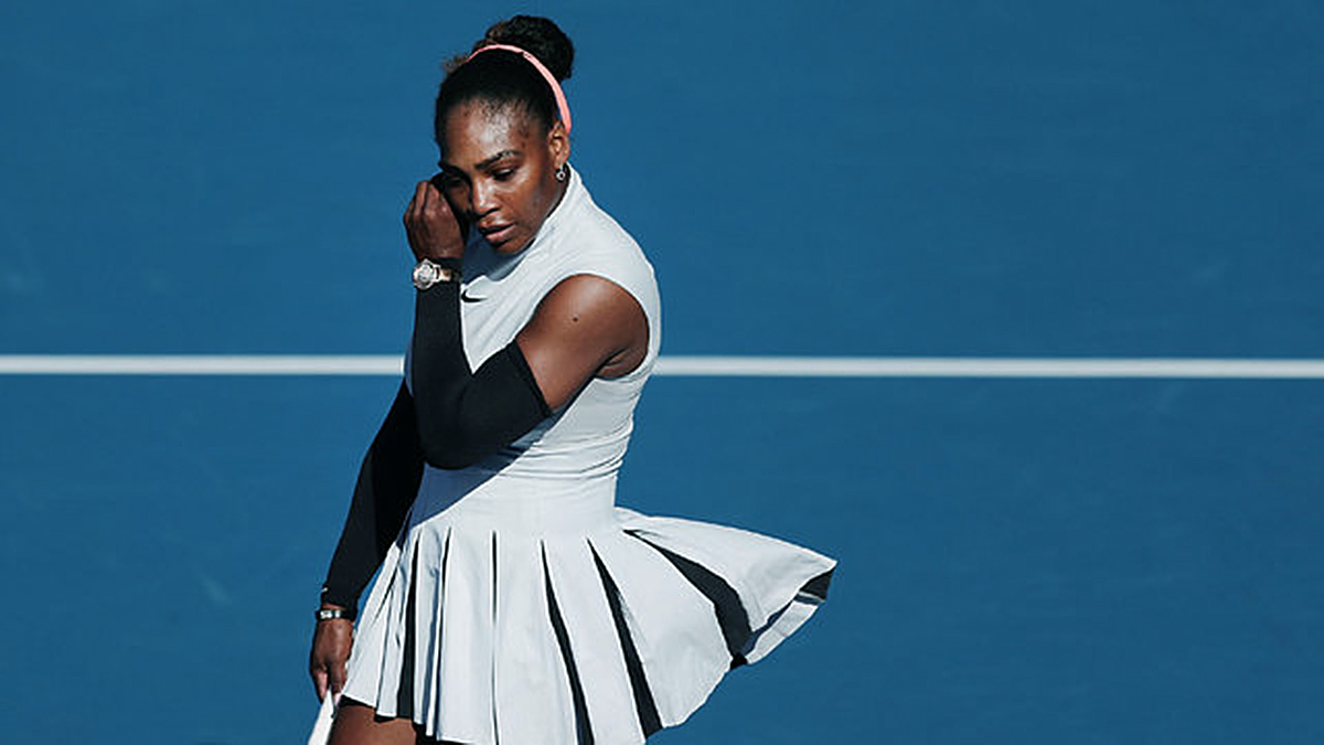 Serena Williams Upset Over Errors In Loss