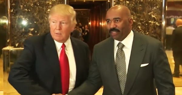 Despite Meeting With Trump, Steve Harvey Says: ‘I Won’t Be At Anybody’s Inauguration’