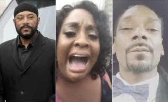 Snoop’s Bodyguard Tackles Man Who Got Too Close At Ricky Harris’ Funeral