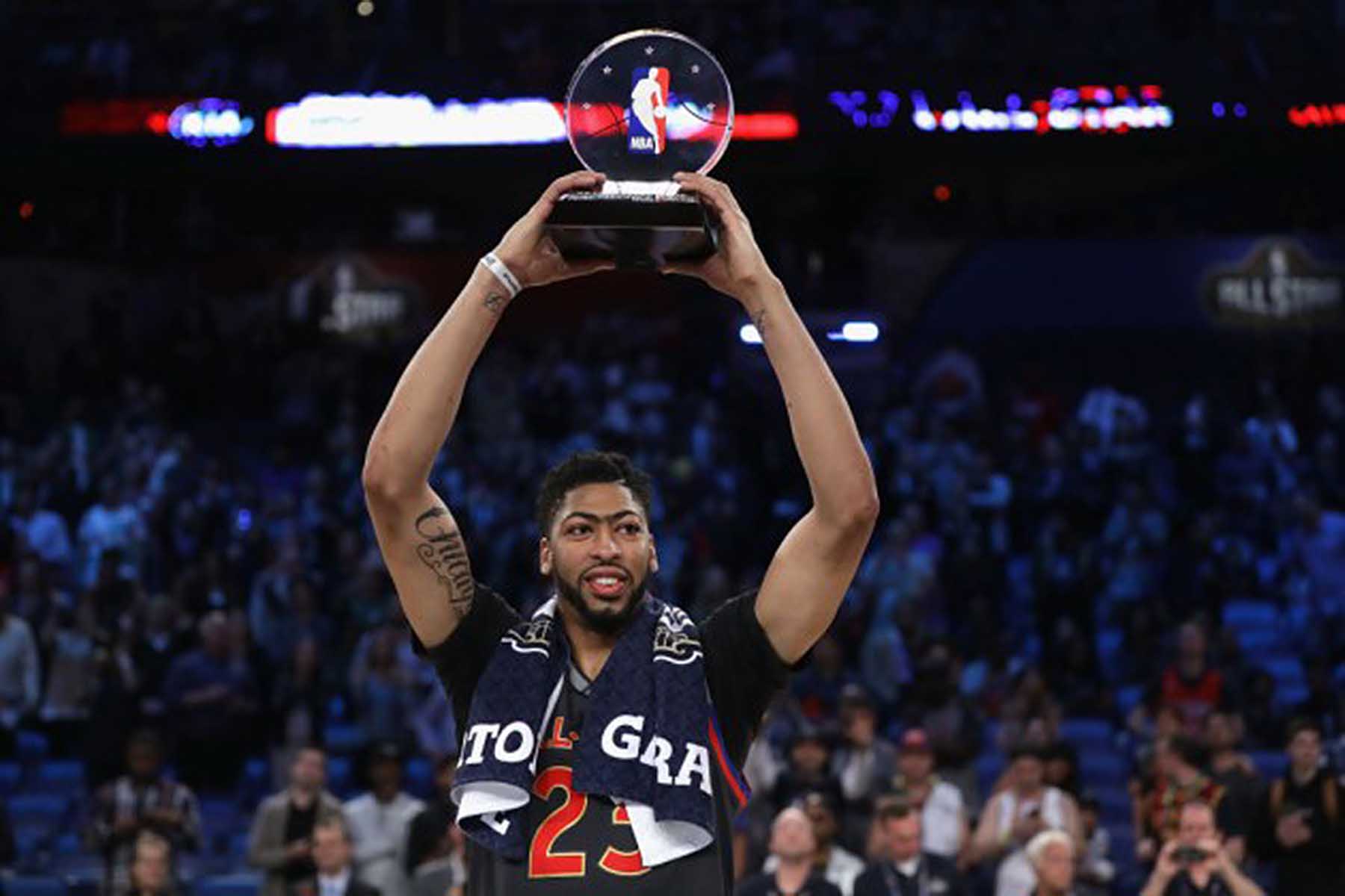 Anthony Davis Breaks Wilt's All-Star Scoring Record, Named MVP
