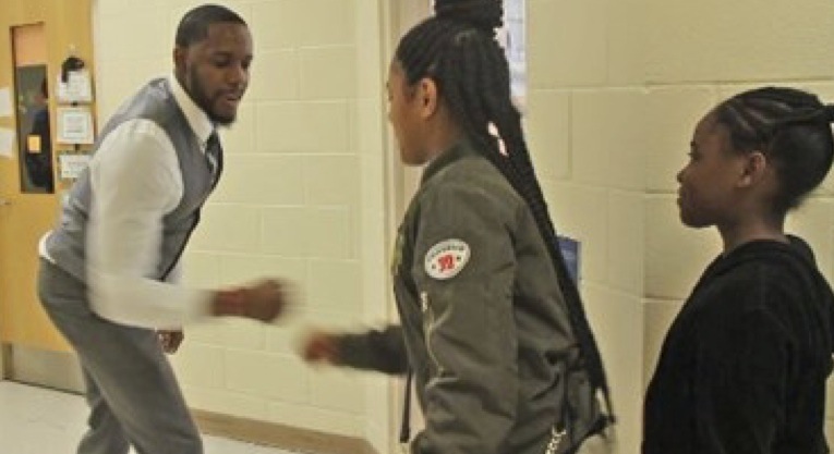 5th Grade Teacher Inspires Students With Personalized Handshakes, Dap And Dab