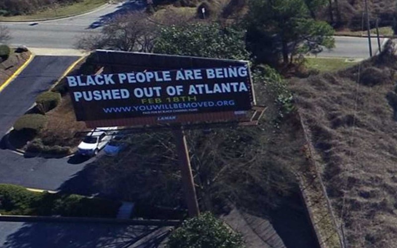 Atlanta Billboard Advertises National Trend And New Documentary
