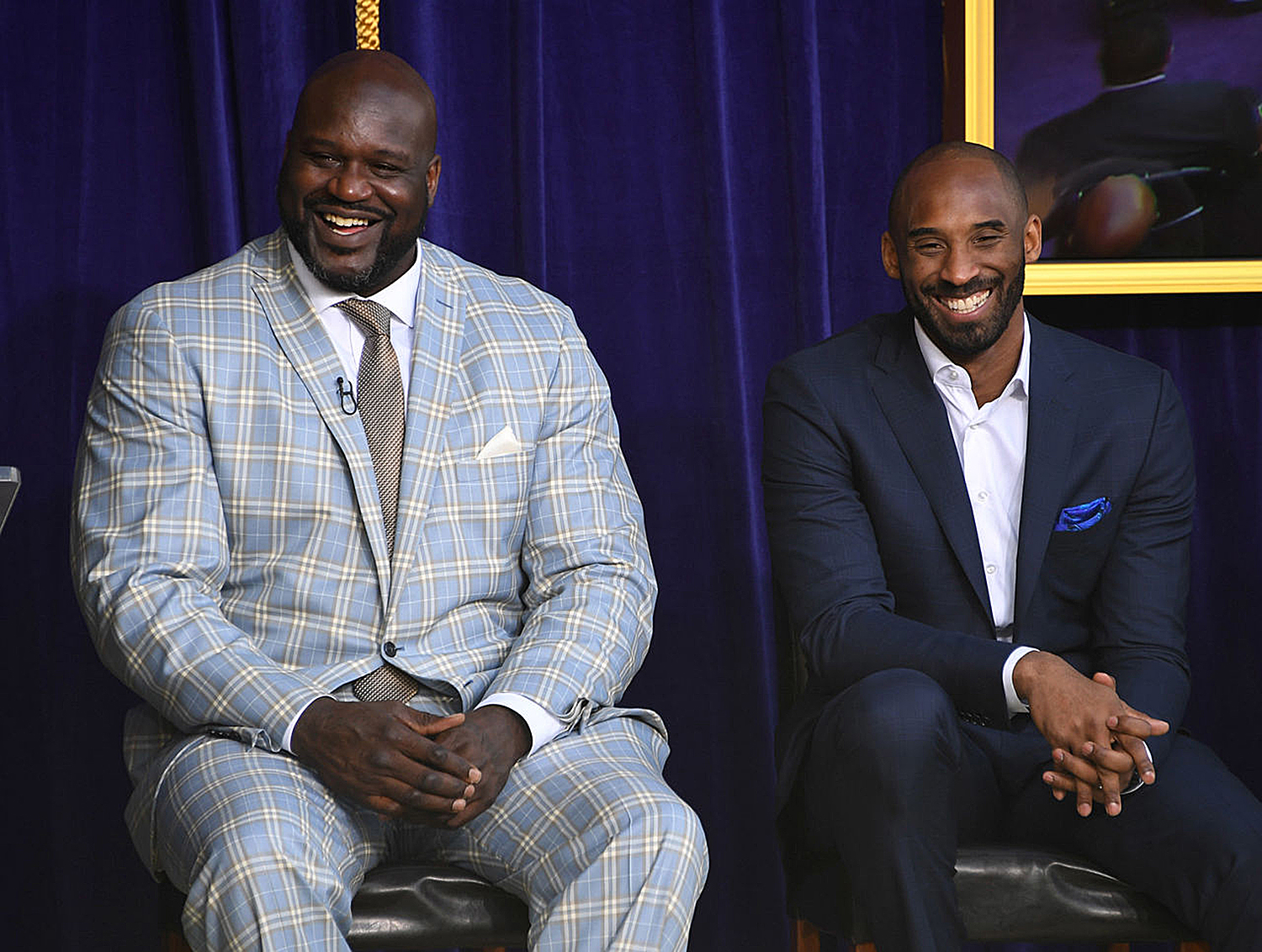 Kobe Bryant On Hand For Shaq O'Neal’s Statue Unveiling