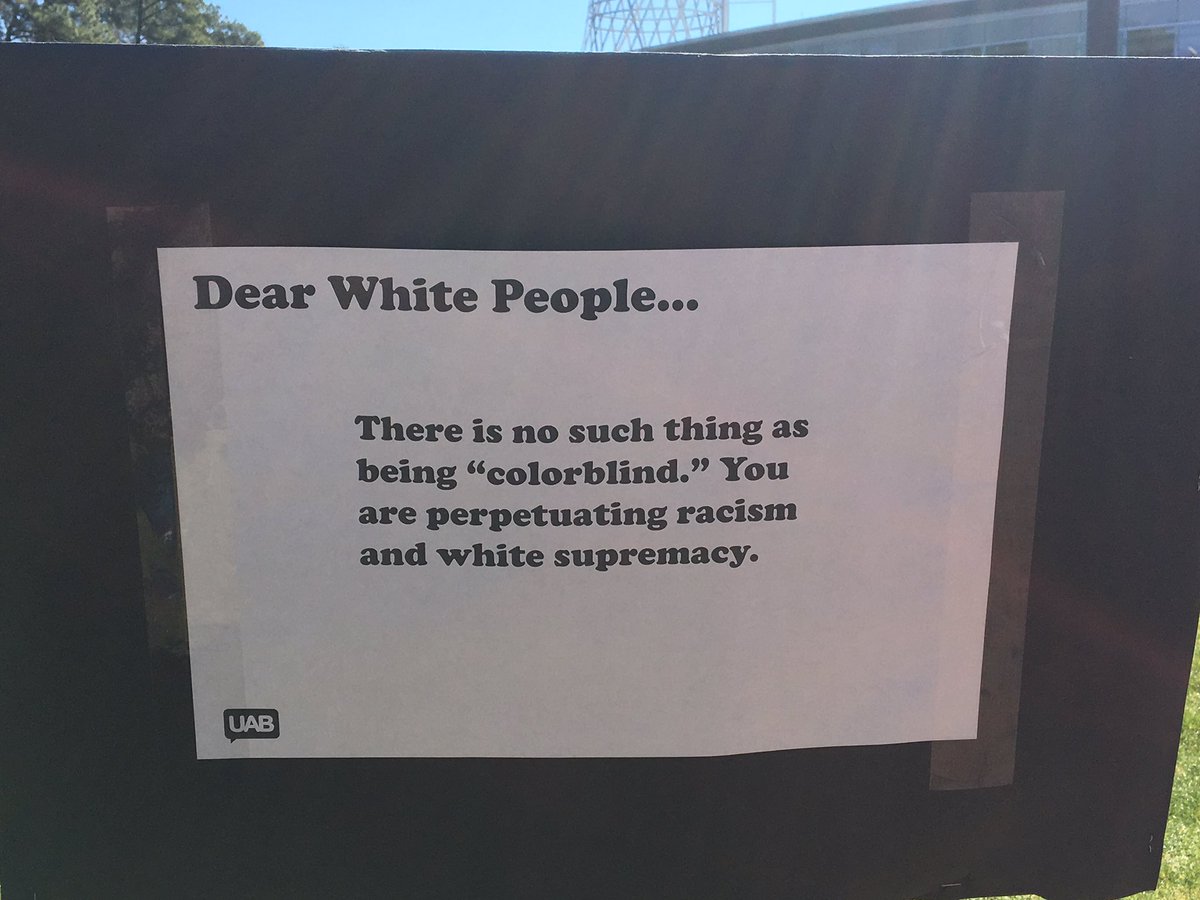 ‘Dear White People’ Signs Posted Around University Campus