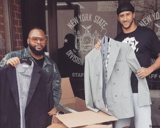 Colin Kaepernick Donates Custom Suits To Men Seeking Jobs