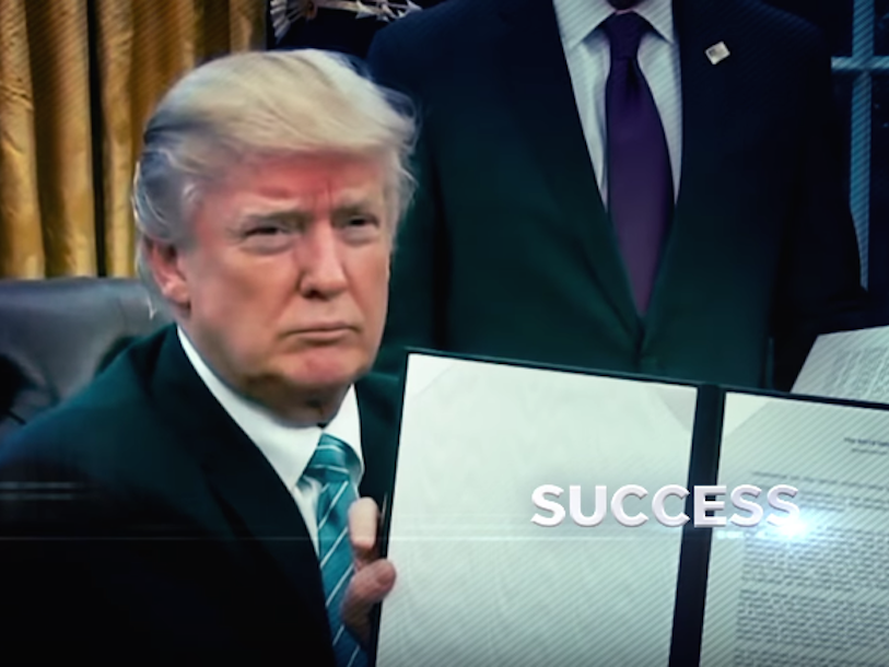 $1.5M Ad Campaign Is President’s Attempt To Highlight First 100 Days As Successful
