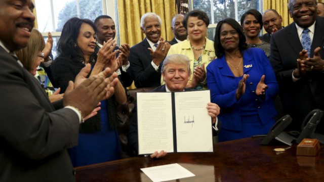 Donald Trump Says Financing HBCUs Is Unconstitutional