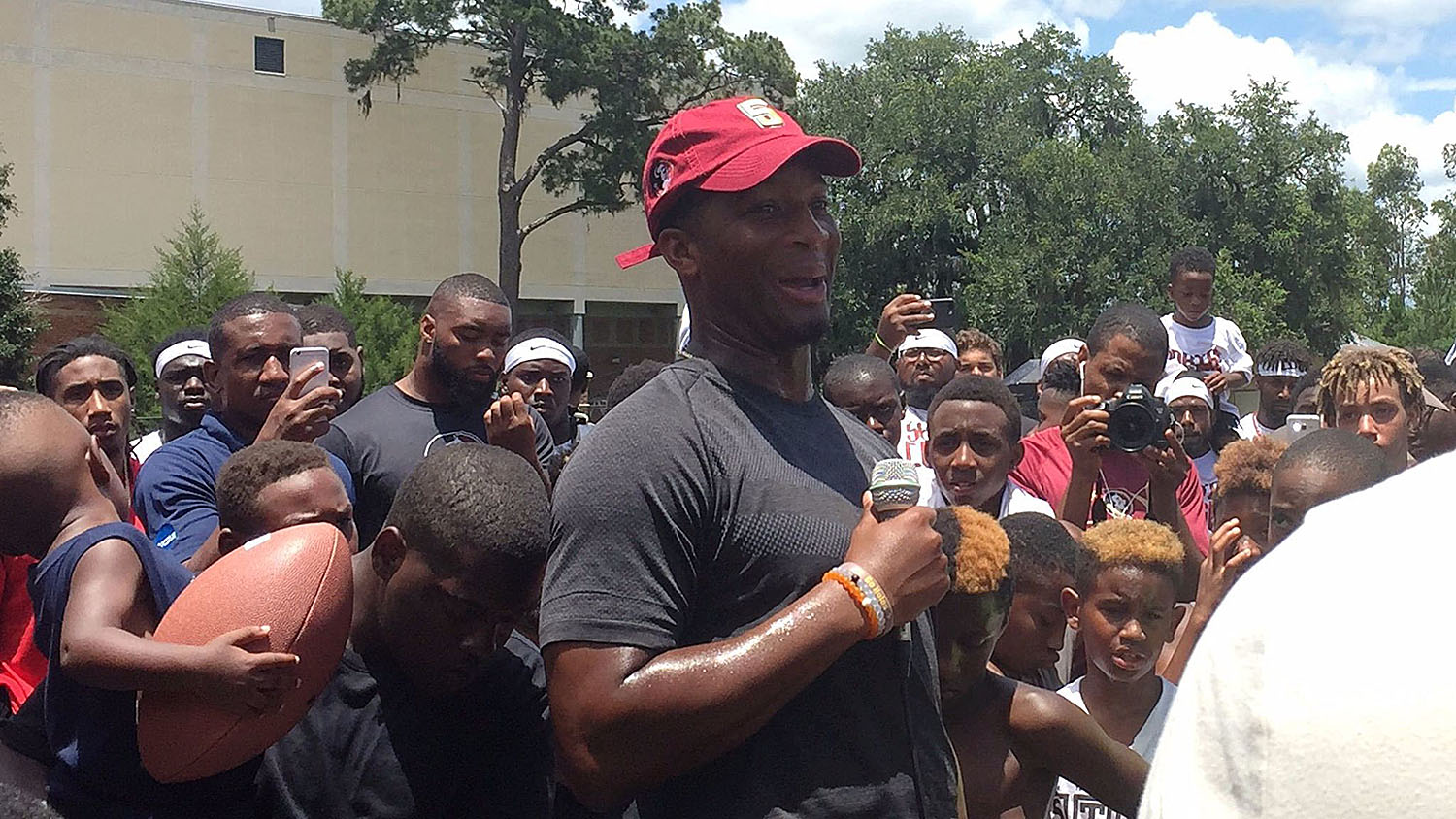 Jameis Winston Returns To Tallahassee To Help Lead Youth Camp, Charitable Events