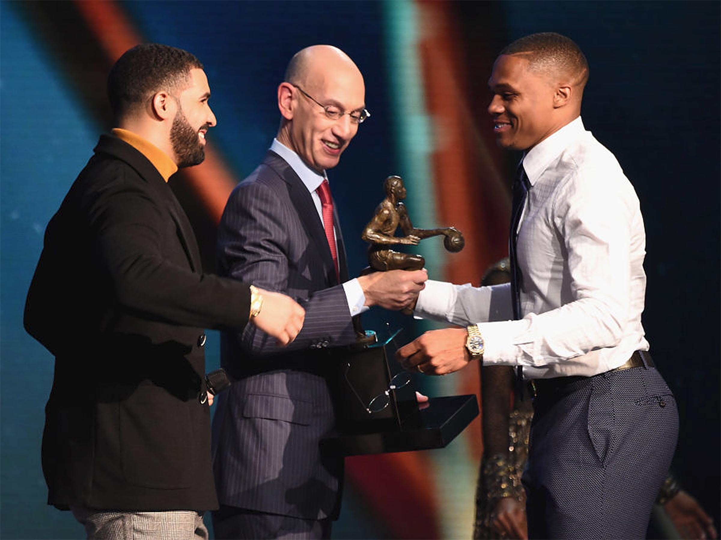 Russell Westbrook Wins NBA MVP Award During First-Ever NBA Awards Show