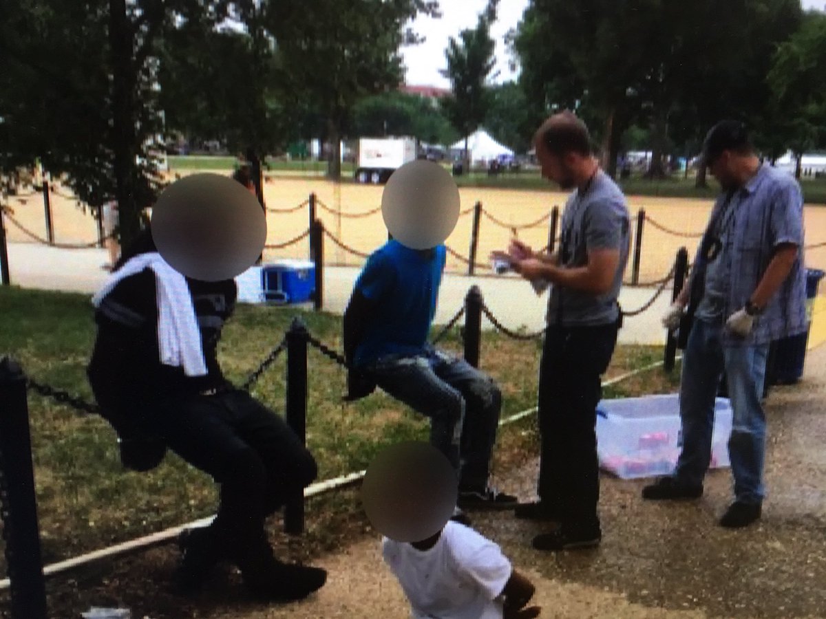 Black Teens Handcuffed After Selling Water On National Mall