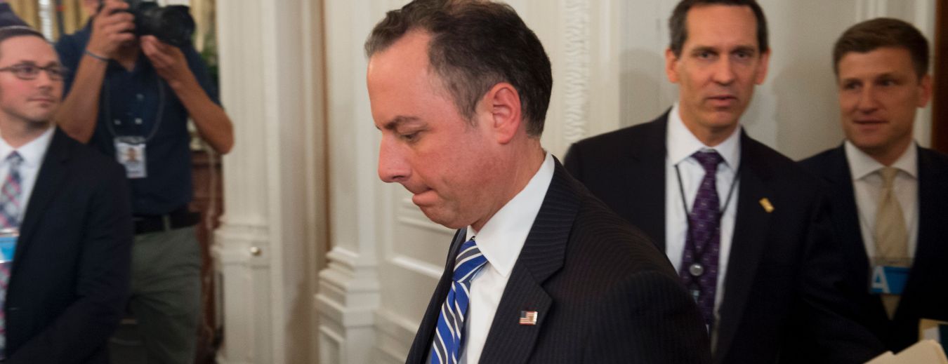 Nobody's Safe: White House Chief Of Staff Fired