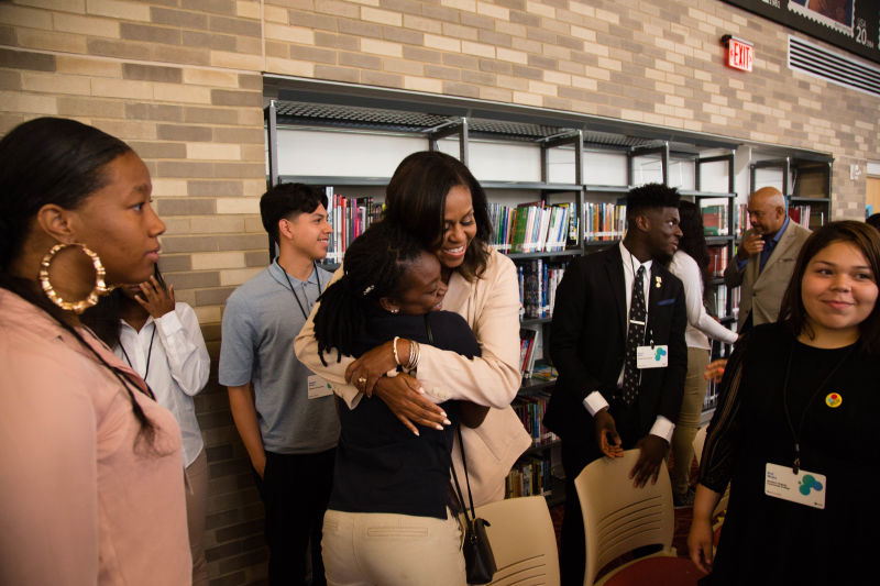 Michelle Obama Teams With Spotify To Help Students Prepare For College
