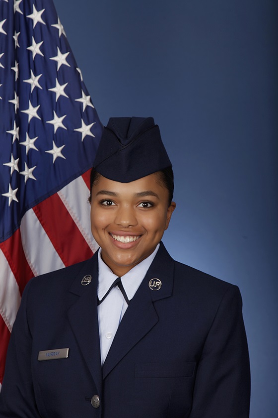 Three Air Force Enlistees Complete Basic Training