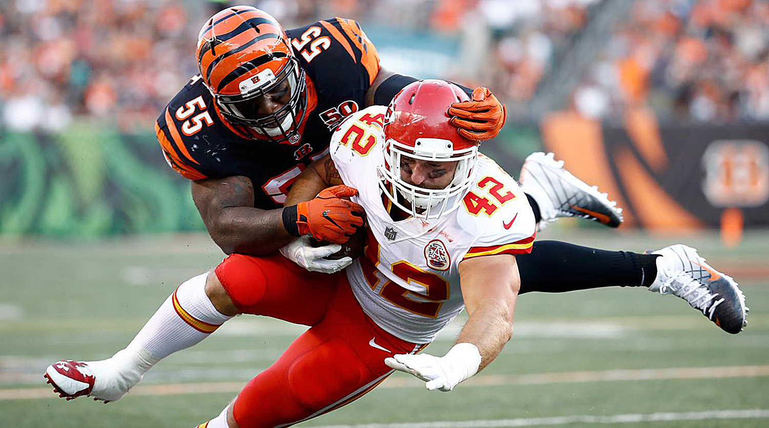 Bengals LB Vontaze Burfict Facing Five-Game Suspension For Illegal Hit
