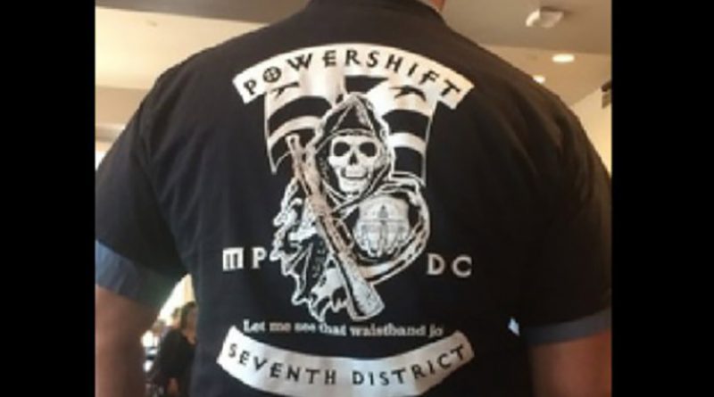 D.C. Cop Wears Racist T-Shirt To Court