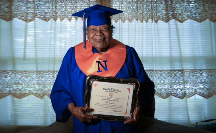 South Carolina Woman, 84, Finally Given Her Diploma