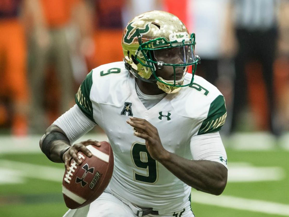 Flowers Leads No. 16 South Florida Past Tulane, 34-28 