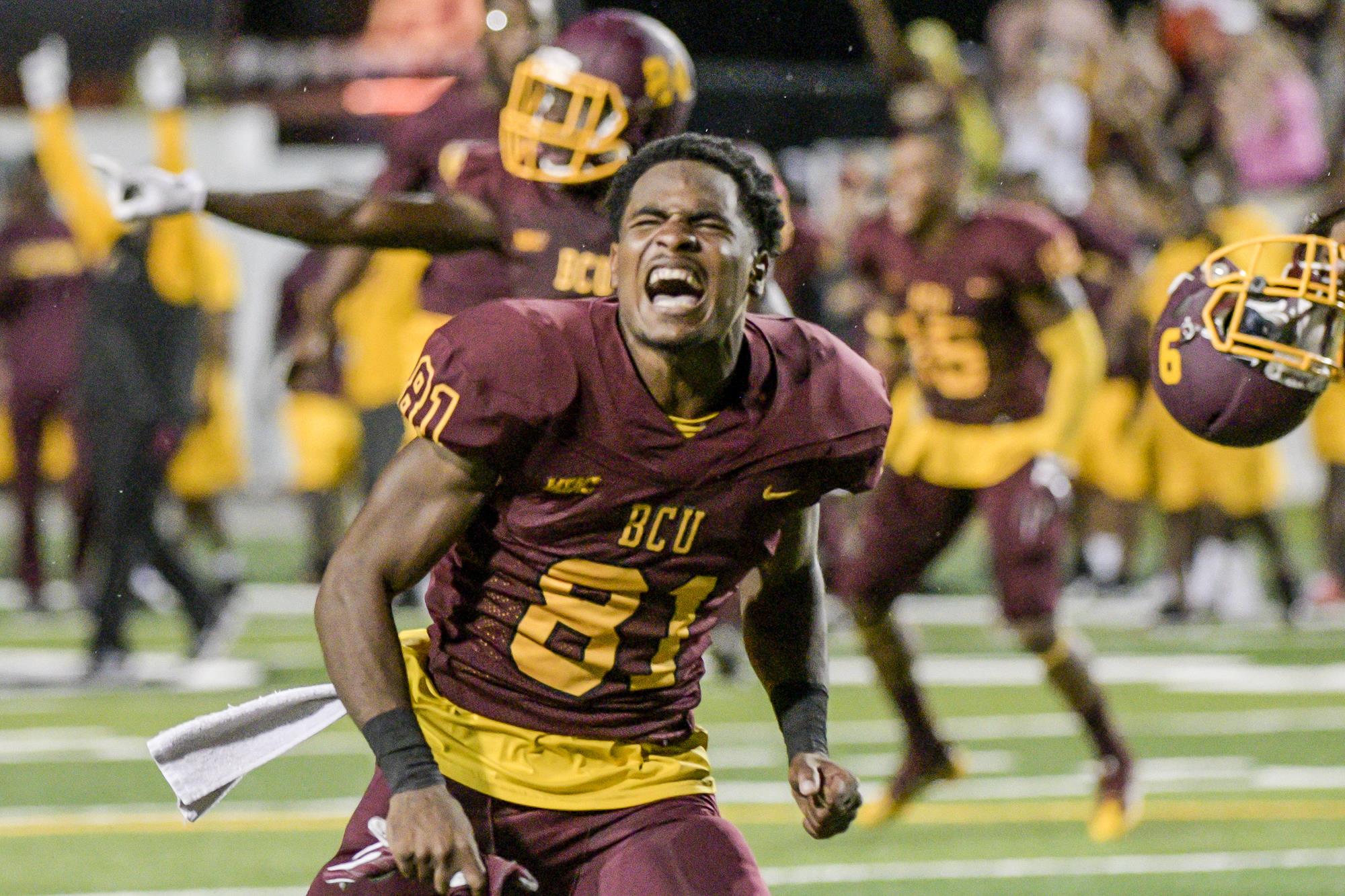 Bethune Cookman Wins Homecoming Game 24-21 Against Hampton