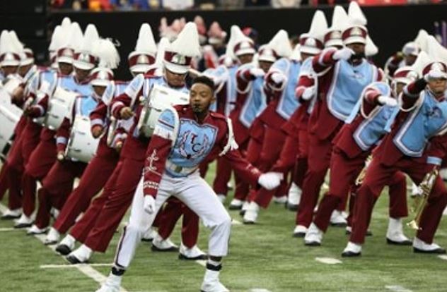Talladega College Band Preformed At The New Orleans Saints Game
