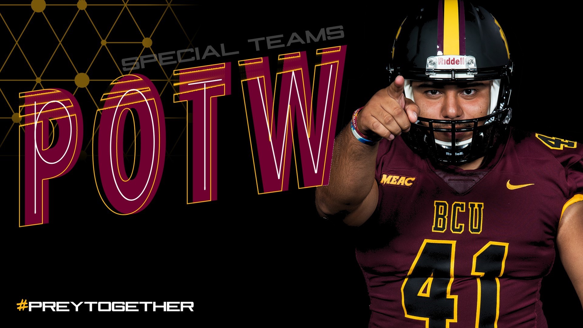 Bethune’s Kicker Gets MEAC Honors After Win Over South Carolina State