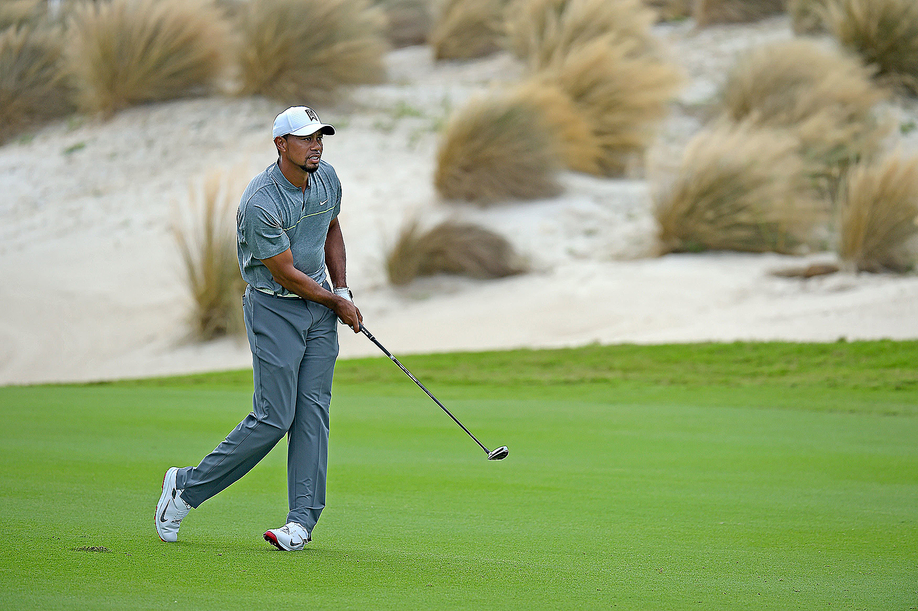 Tiger Woods Says He's Not Feeling Pain In His Lower Back