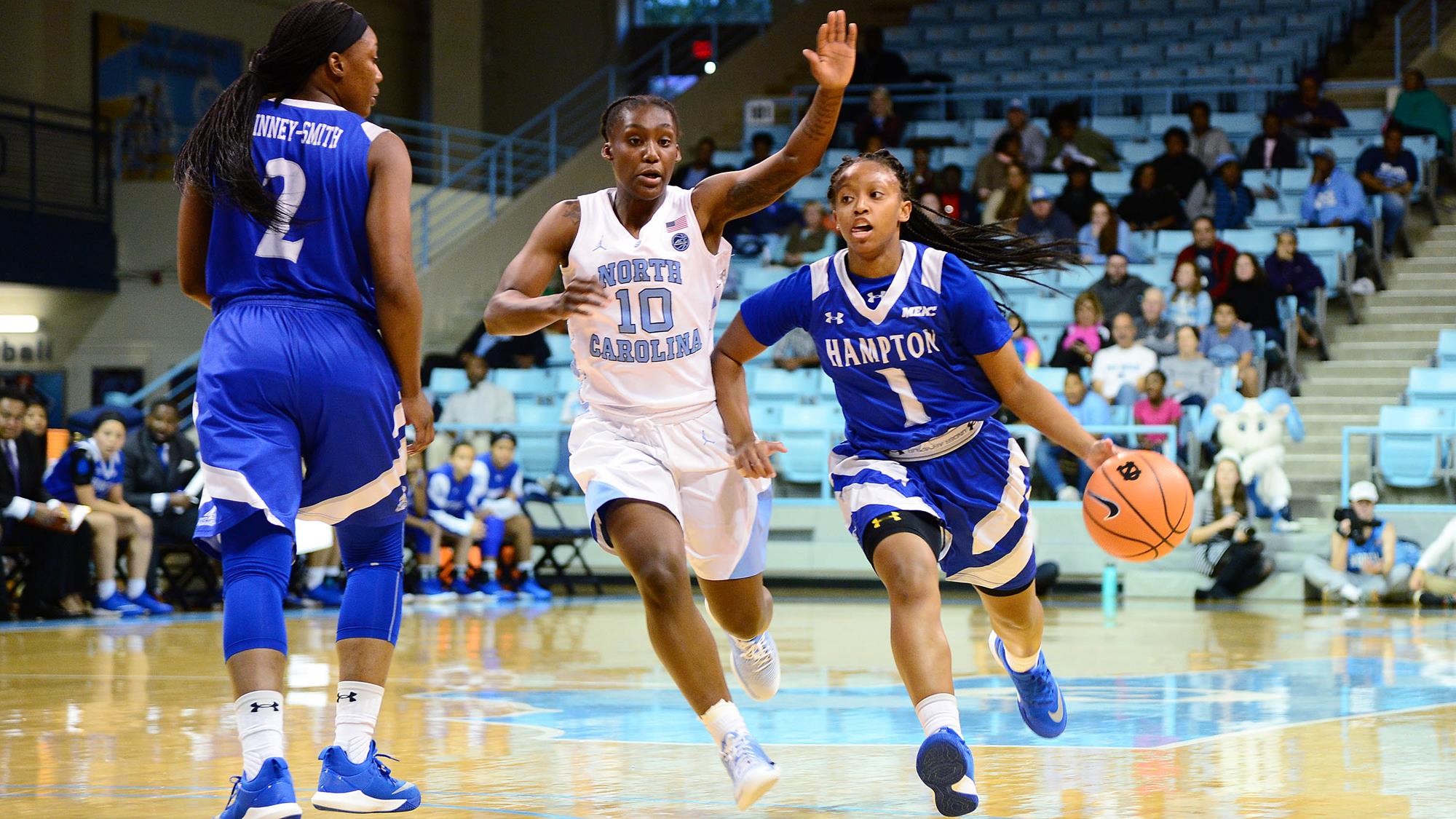 Hampton University Women’s Basketball Team Upsets Powerhouse North Carolina In Opening Game