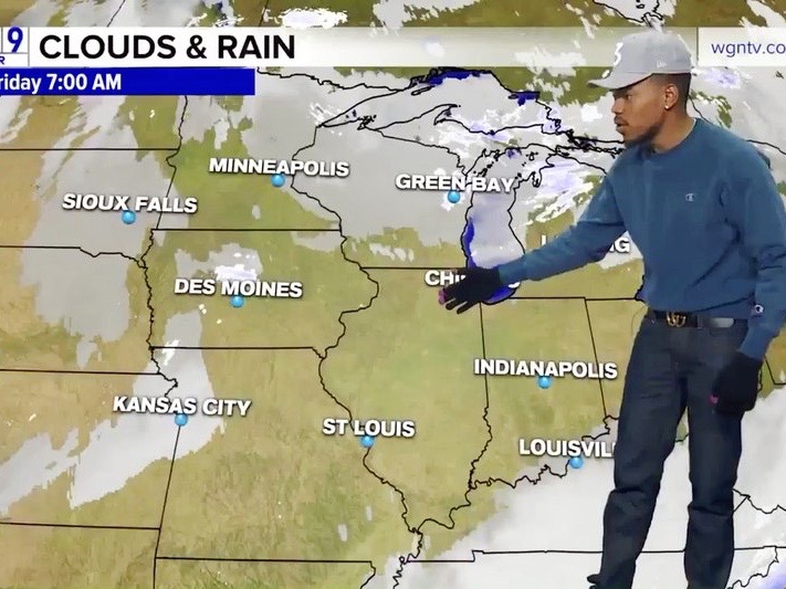 Chance The Rapper—- Weatherman?
